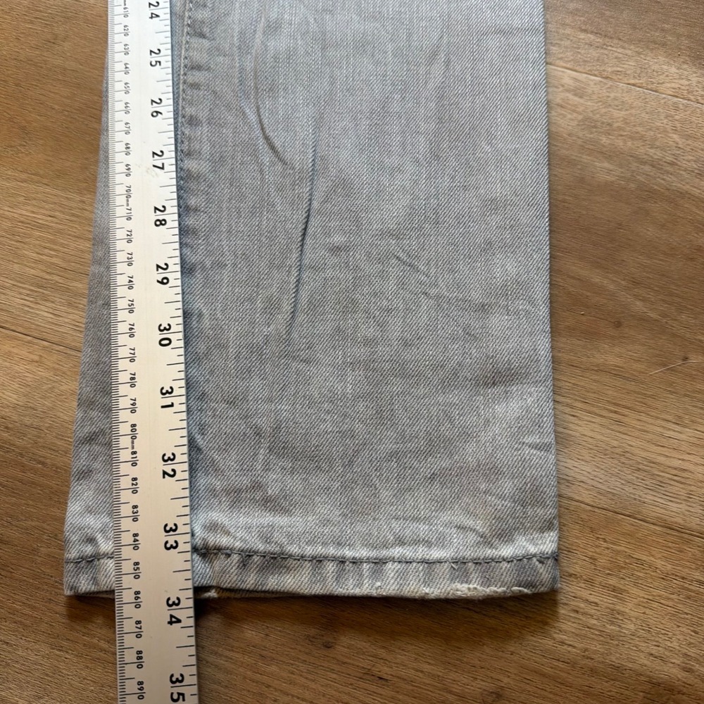 Dsquared2 Slim Jeans Mens 32x34 Grey Distressed Paint Splatter Made in Italy - Picture 15 of 16
